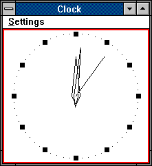 Windows 3.0 Clock